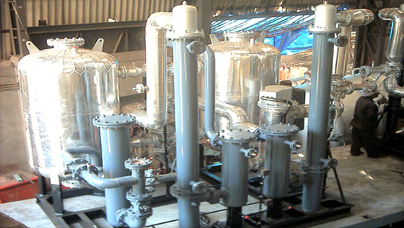 Air Dryer In Skid Mounted Assembly